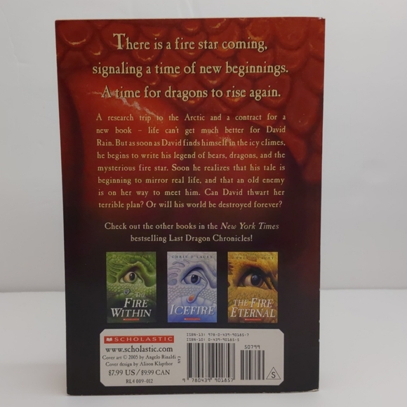 Chris D ' Lacey Fire Star Paperback - Picture 2 of 9